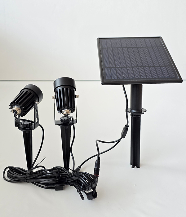 버네트 태양광 이중 수목등 3구 태양열 투광등